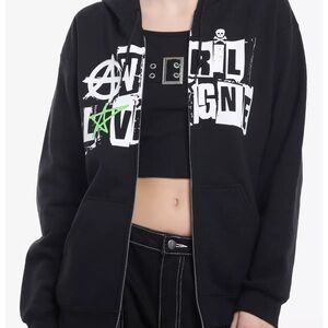 ISO Avril Lavigne Greatest Hits Tour Girls Hoodie Hot Topic Small